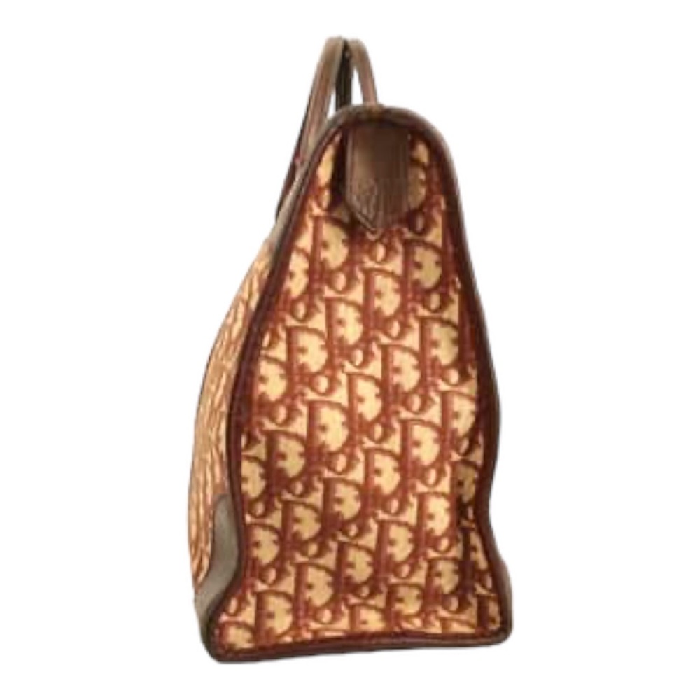 Dior DIORISSIMO Burgundy & Linen Travel Bag - Picture 2 of 11